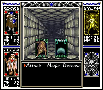 Arcana (USA) screen shot game playing